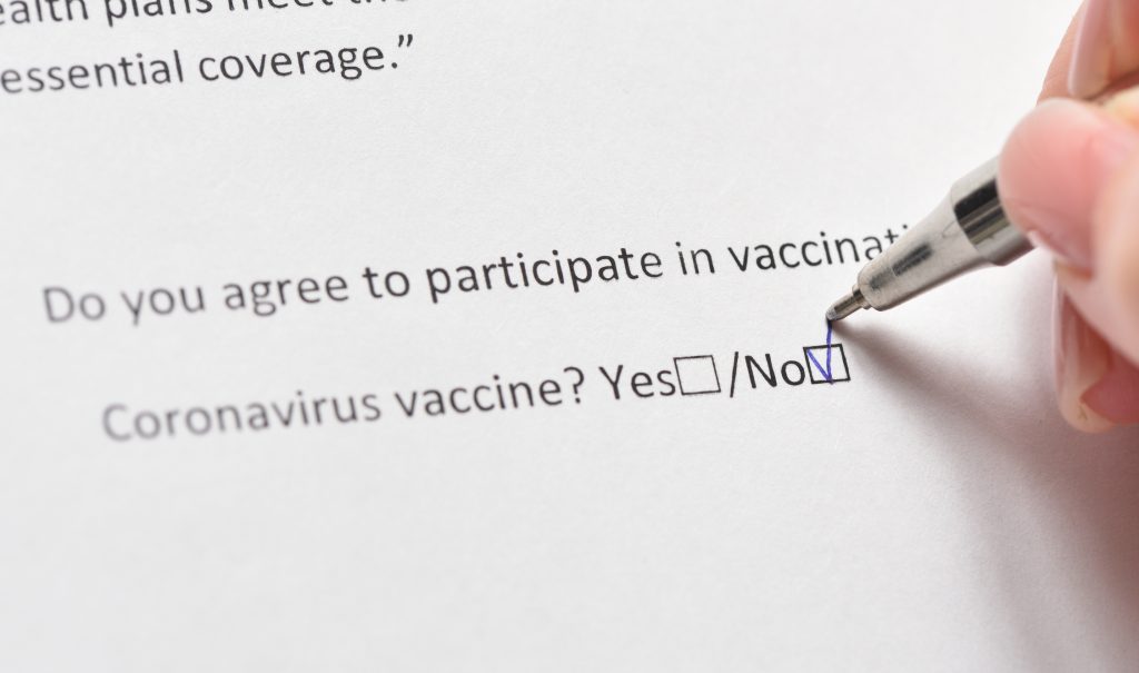 Can I dismiss an employee who refuses to be vaccinated?