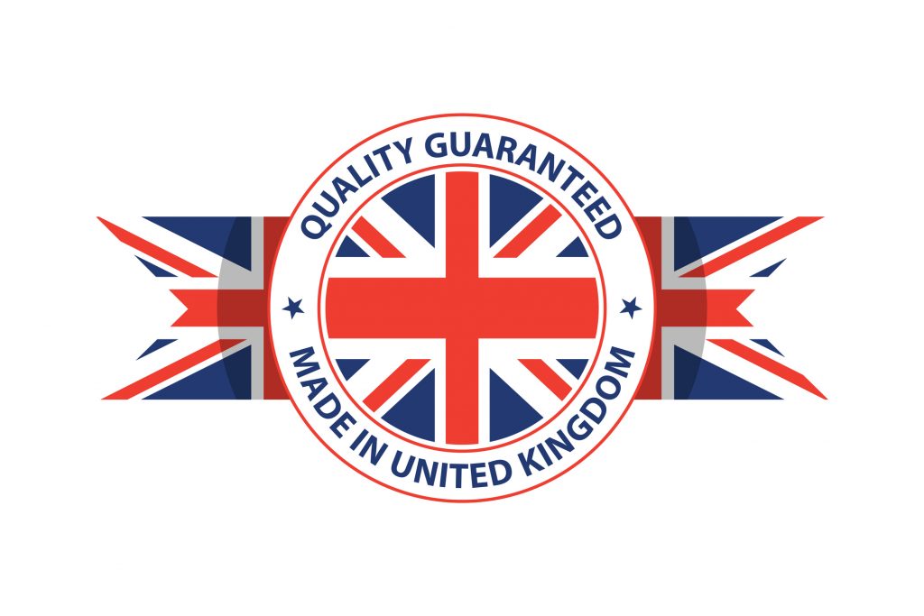 Made In United Kingdom Great Britain Product Vector Image