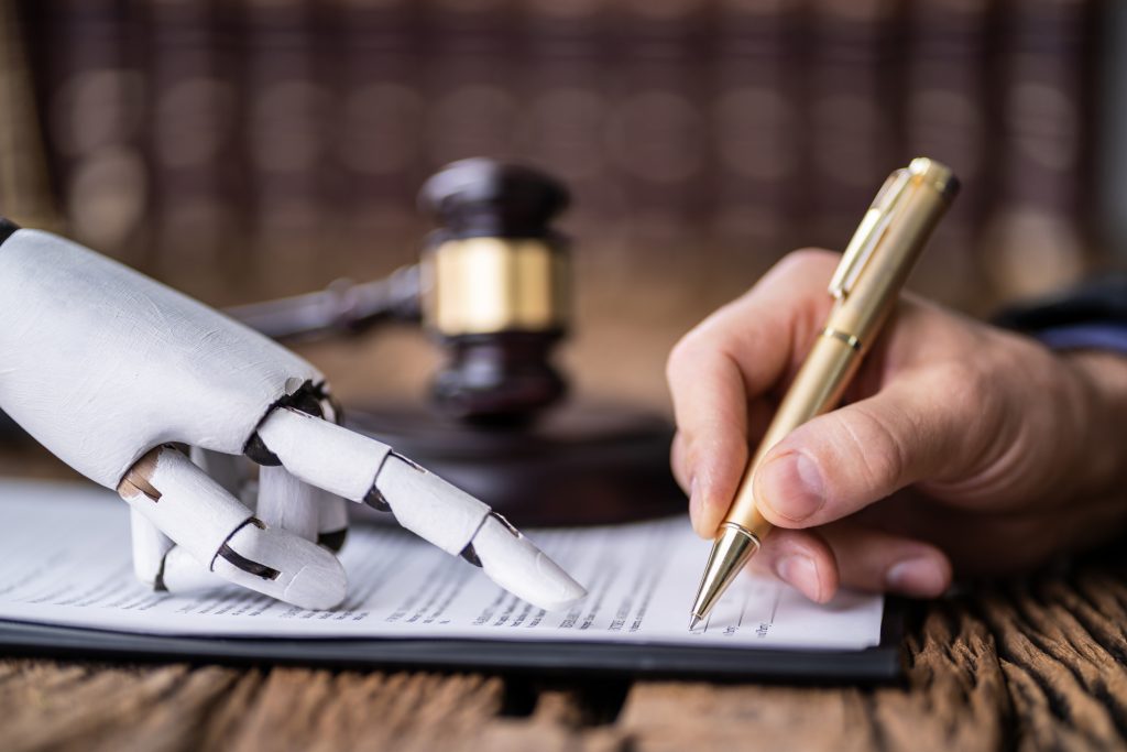 AI in law- Could Robot Lawyers be the future?