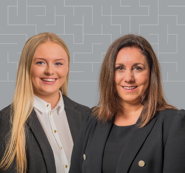 Katie Davis and Jane Hunter